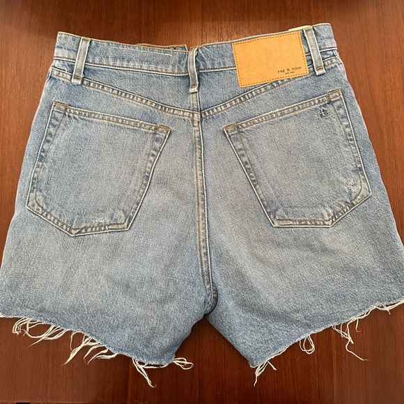 Rag and Bone Maya High Rise Shorty Short - Picture 5 of 5
